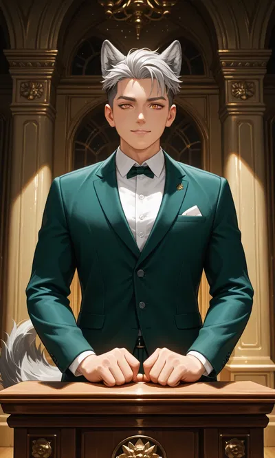 Lyall Thornfang: Wolfboy visiting the reserve