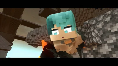 Orion the cyan haired one