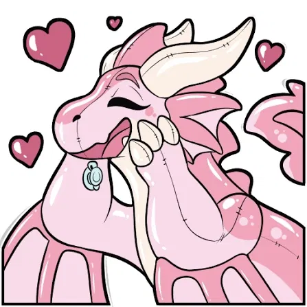 Cerise the Pooltoy Dragon {Remake!}