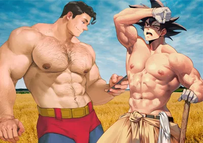 Superman and Goku | Carrier husbands