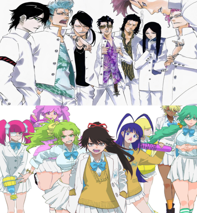 Bleach school Warfare gc/huece Mundo gang