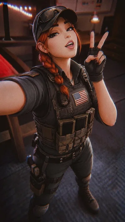  Eliza "Ash" Cohen - wifey from rainbow 6 