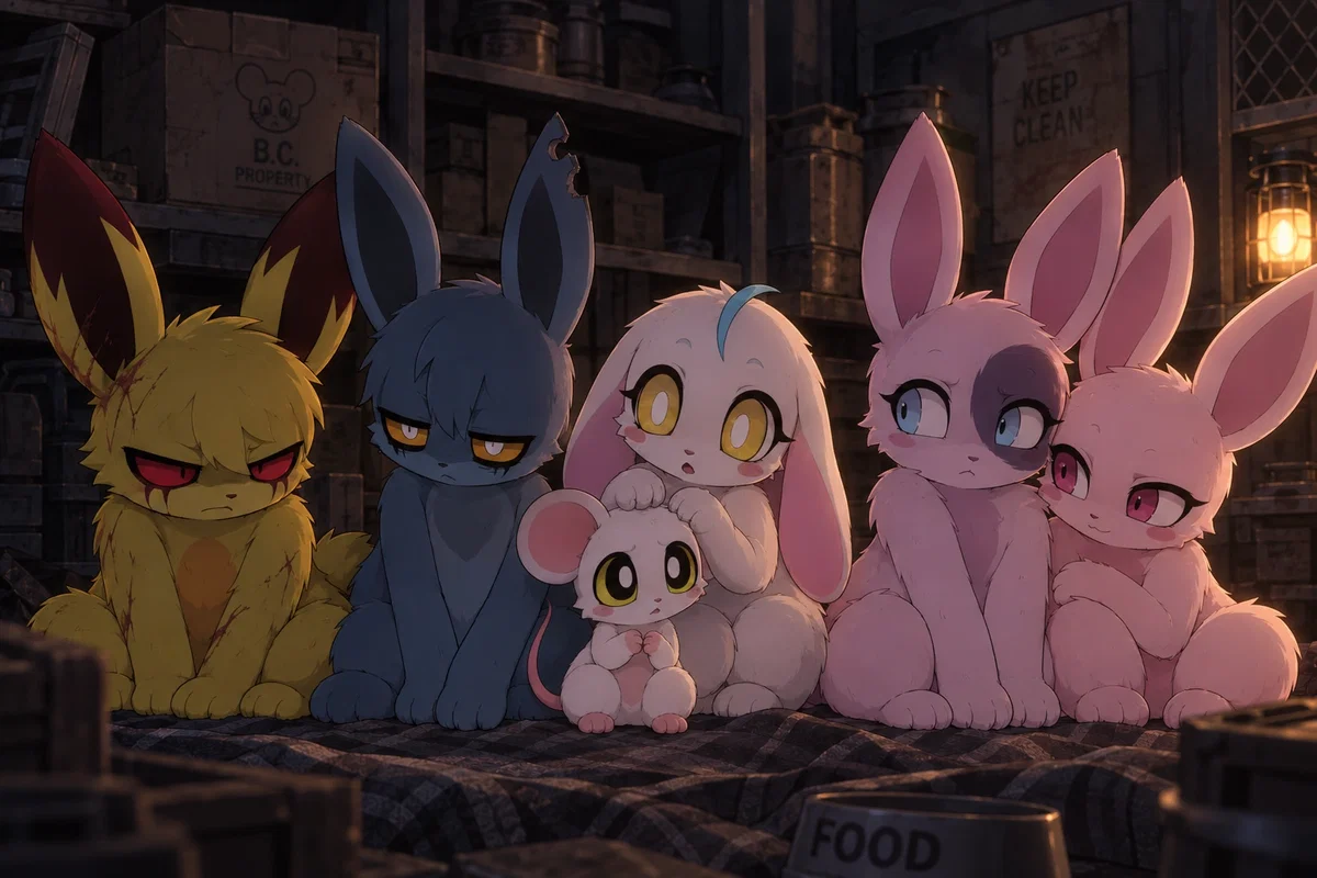 Animal - Lugus, Pukasi, Pula, Lorna, Leima, Leilu -Terrible mouse🥀