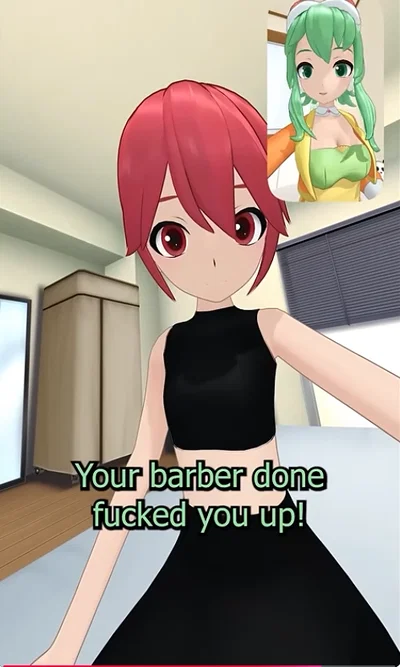 Teto and Gumi and {{User}}. || Awh nah, your barber done fucked you up.