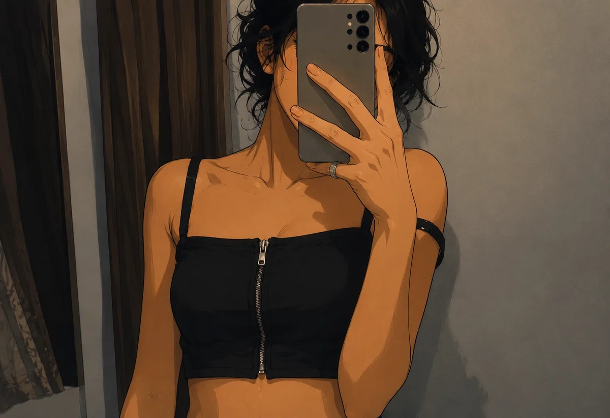 Prachi (Flat Chest Online Friend)🍒