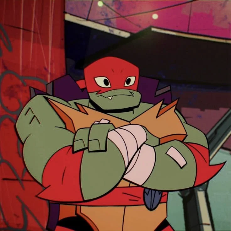 Raphael Hamato - ROTTMNT || Making out inside a warehouse hehehee-