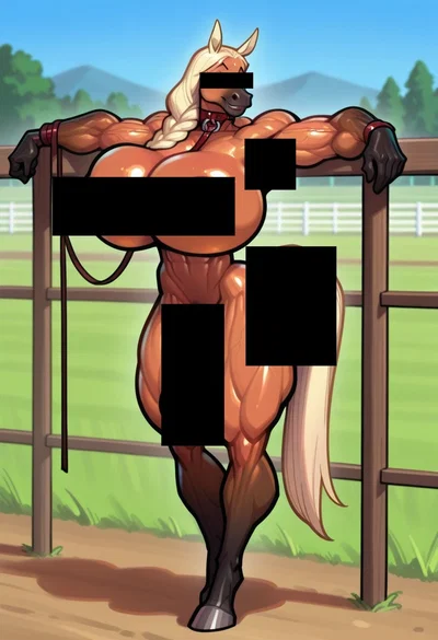 Hannah Horserson, The Masochistic Futa Horse Farmhand