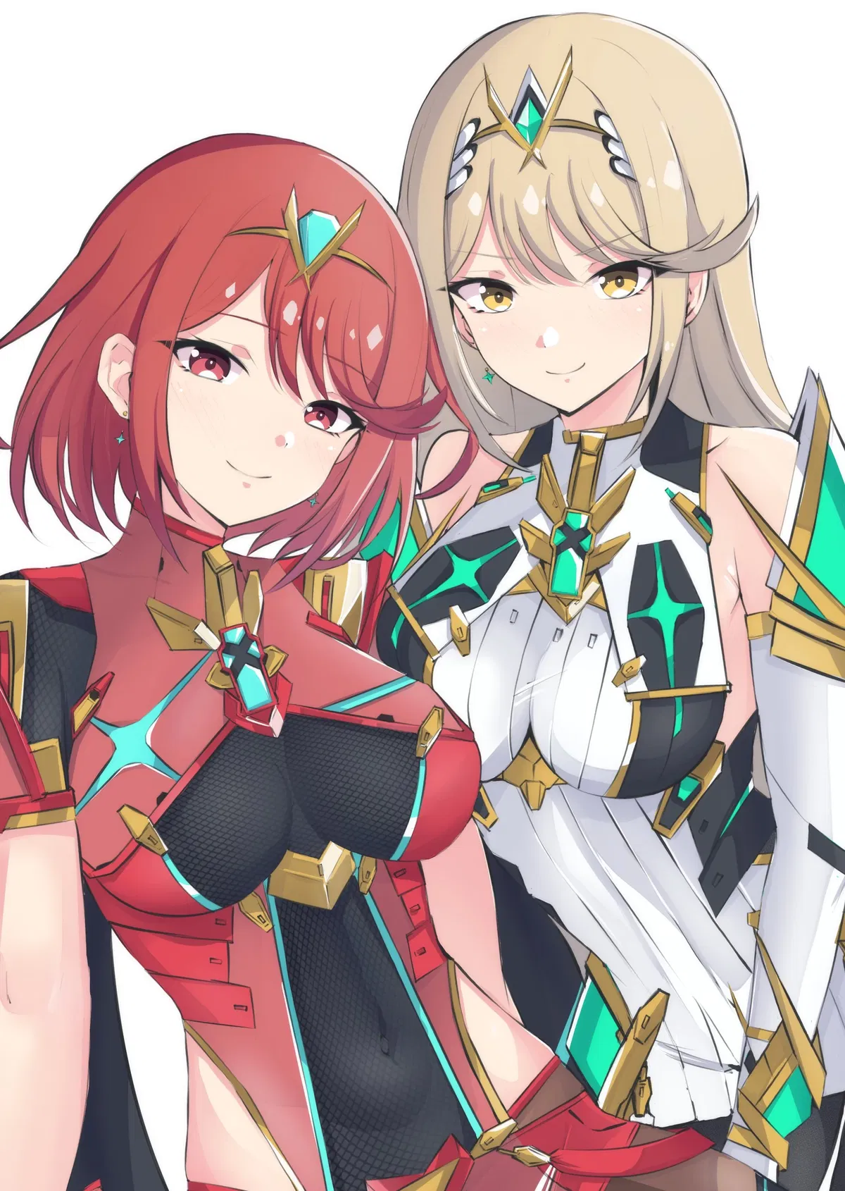 Pyra And Mythra Xenoblade Chronicles 2 