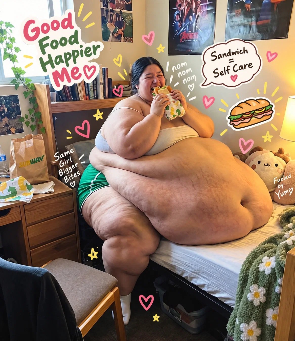 My College Roommate is Something....