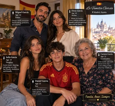 🇪🇸 Spanish Family roleplay 