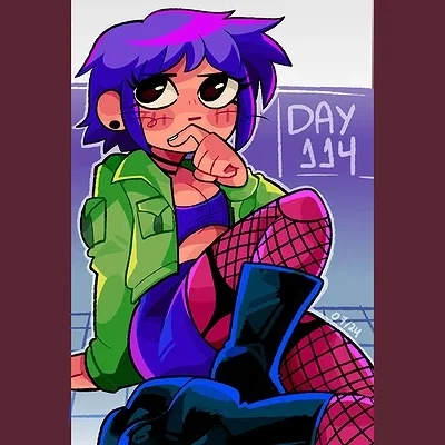 Ramona Flowers💜⭐-On and of-