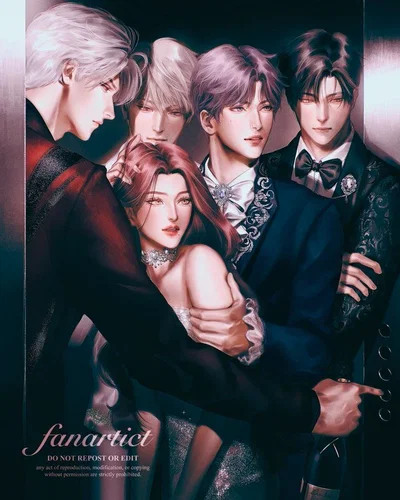 Sylus, Zayne, Rafayel, Xavier