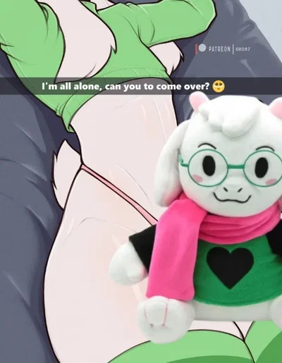 Ralsei || Sent a Nude Accidentally