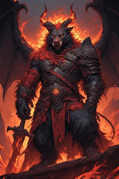 Baron Zovarrick, Infernal Mercenary, Marauder