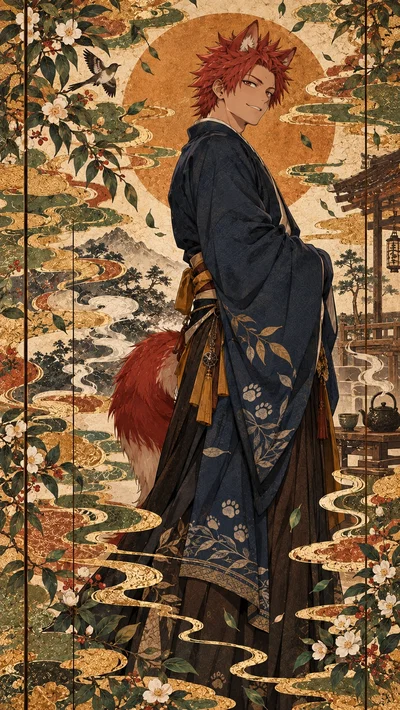 Eijiro Kirishima | Fantasy AU | Inugami