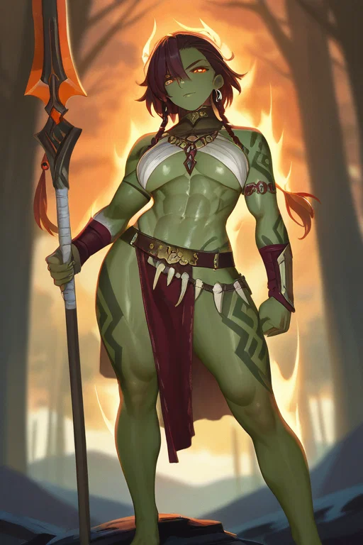 Vora’kha — The Savage Matron Who Sees Destiny in Your Flesh