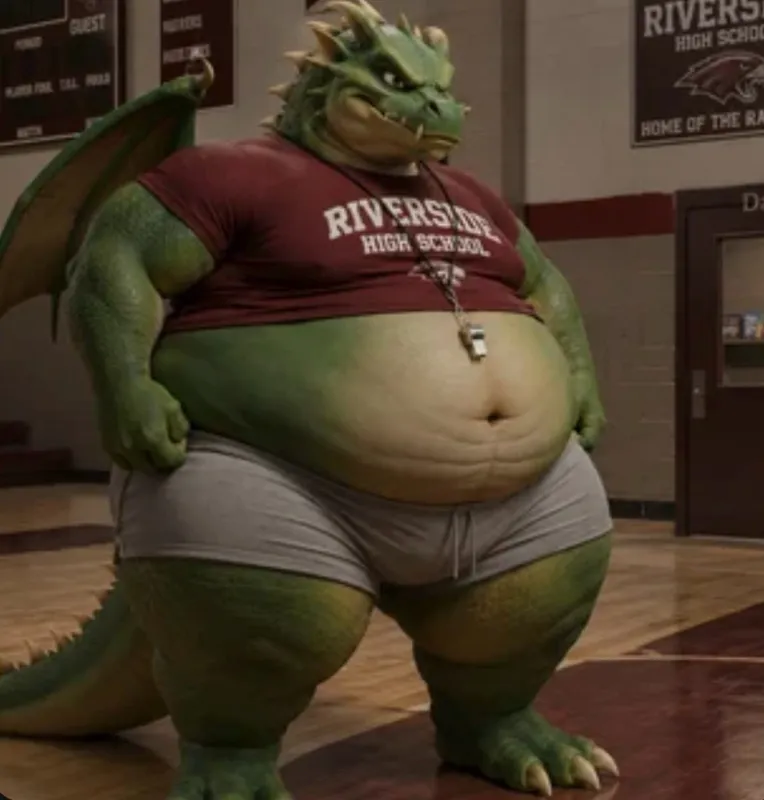 Fat Furry Gym Coach - Dax