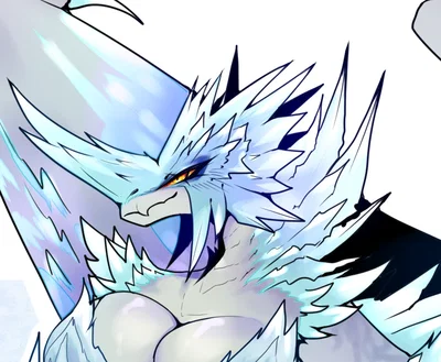 Velkhana, frost wife | Adoptable #4
