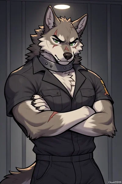 The pit beast (shackled)
