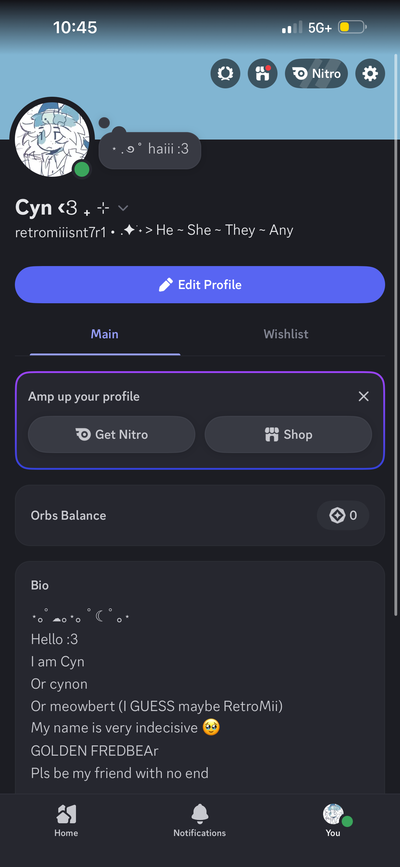 New discord!! :3