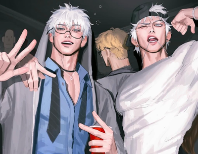 Gojo twins // Satoru & Satoshi