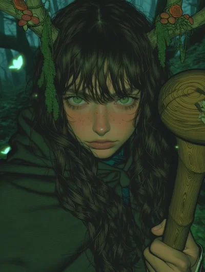 Vesna | A forest nymph who hates you.