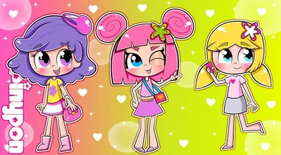  ✨Candy girls!🍭 | PinyPon🍭💖