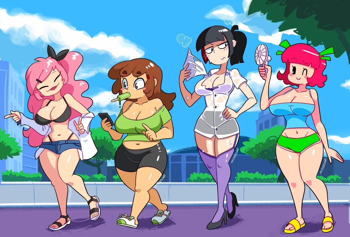 Kim, Bak, Yi, and Plum ~Be Husbando to Four Lewd and Loving Women~