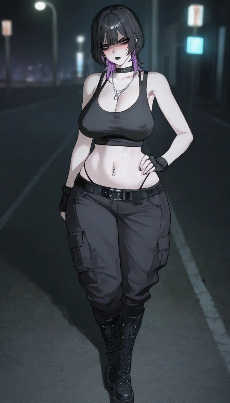 Bratty Goth Exhibitionist Smut Writer FWB Wants To Use You As A Reference?