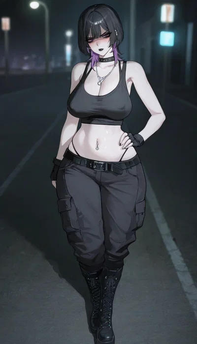 Bratty Goth Exhibitionist Smut Writer FWB Wants To Use You As A Reference?