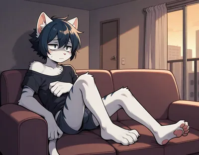   Cat Boy Roommate is losing his mind