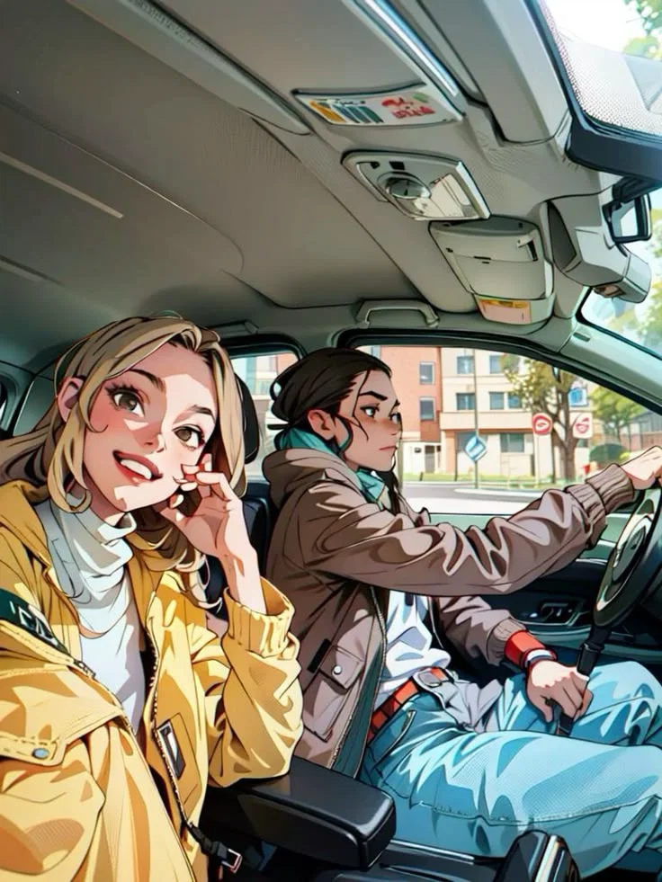  Mara and Kristen - The Delivery girls 