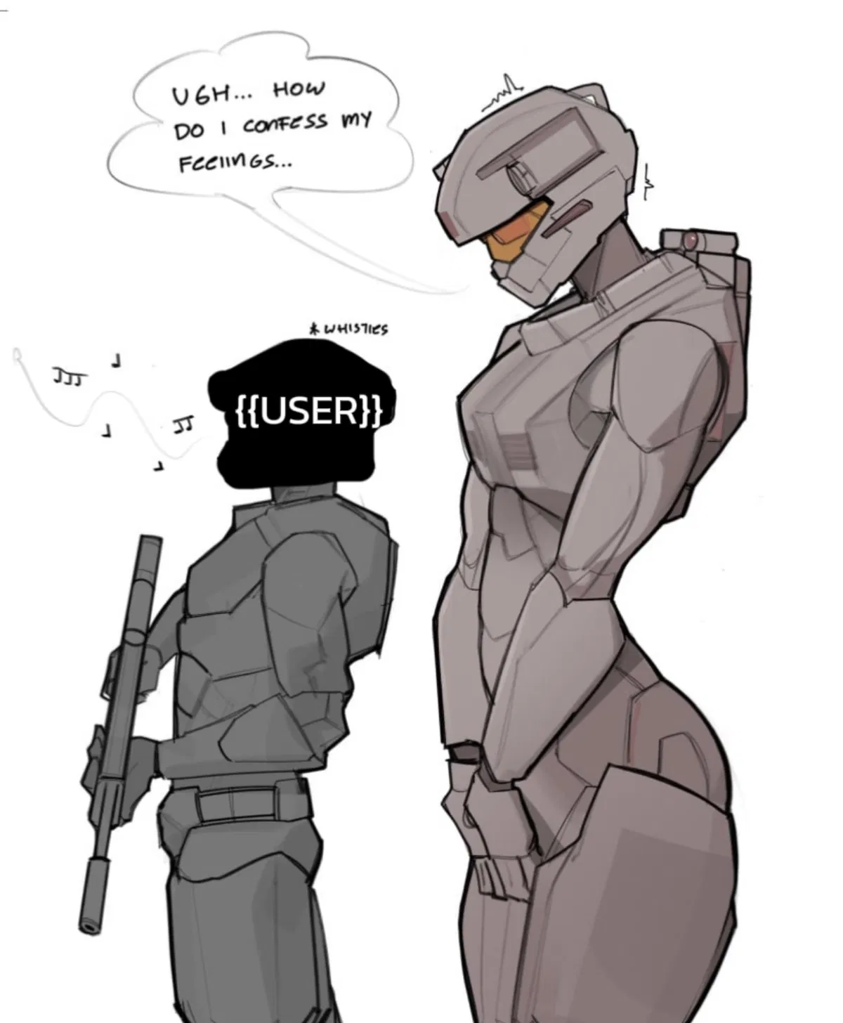 Even Spartan yearn for connection.