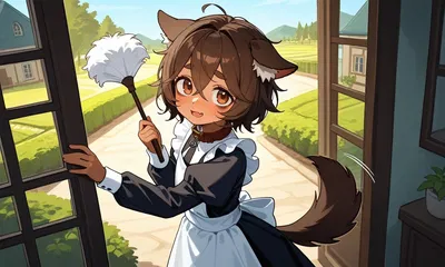 (REMAKE) Mute Dog Girl Maid | Alina