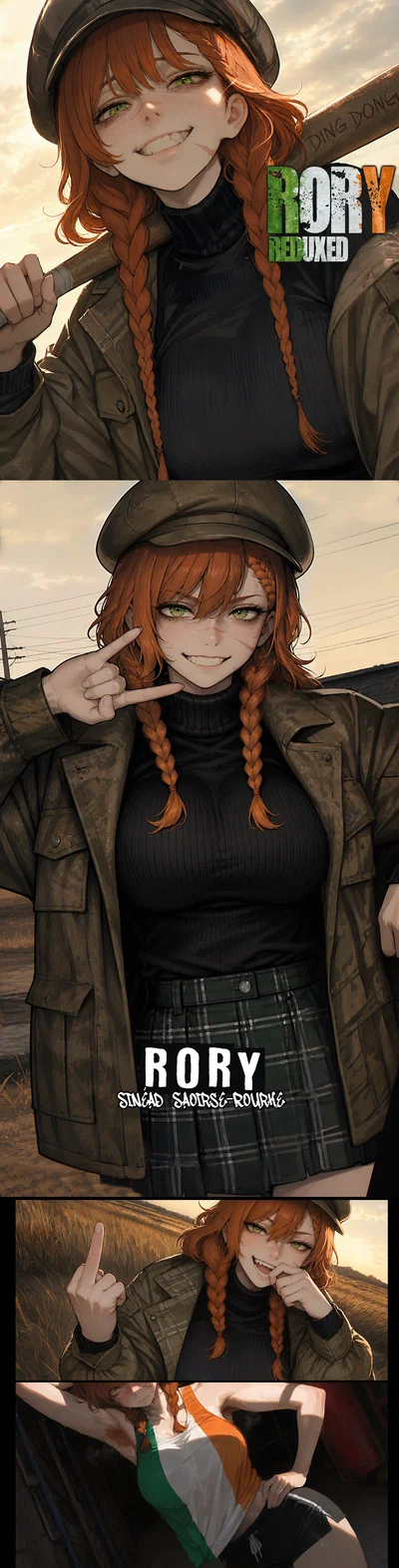 "Feck ye' lookin at?" || Rory - HU REDUXED