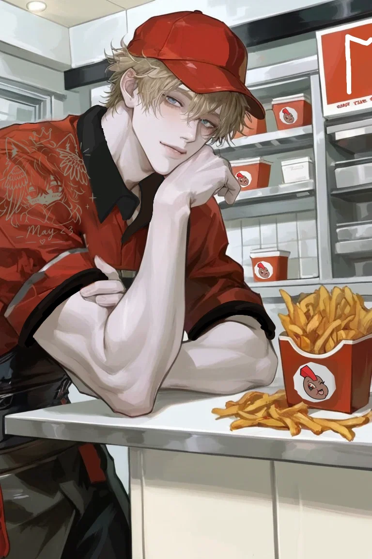 𖤐 Tyler ⛧ Manny's restaurant cashier (⁠^⁠3⁠^⁠♪