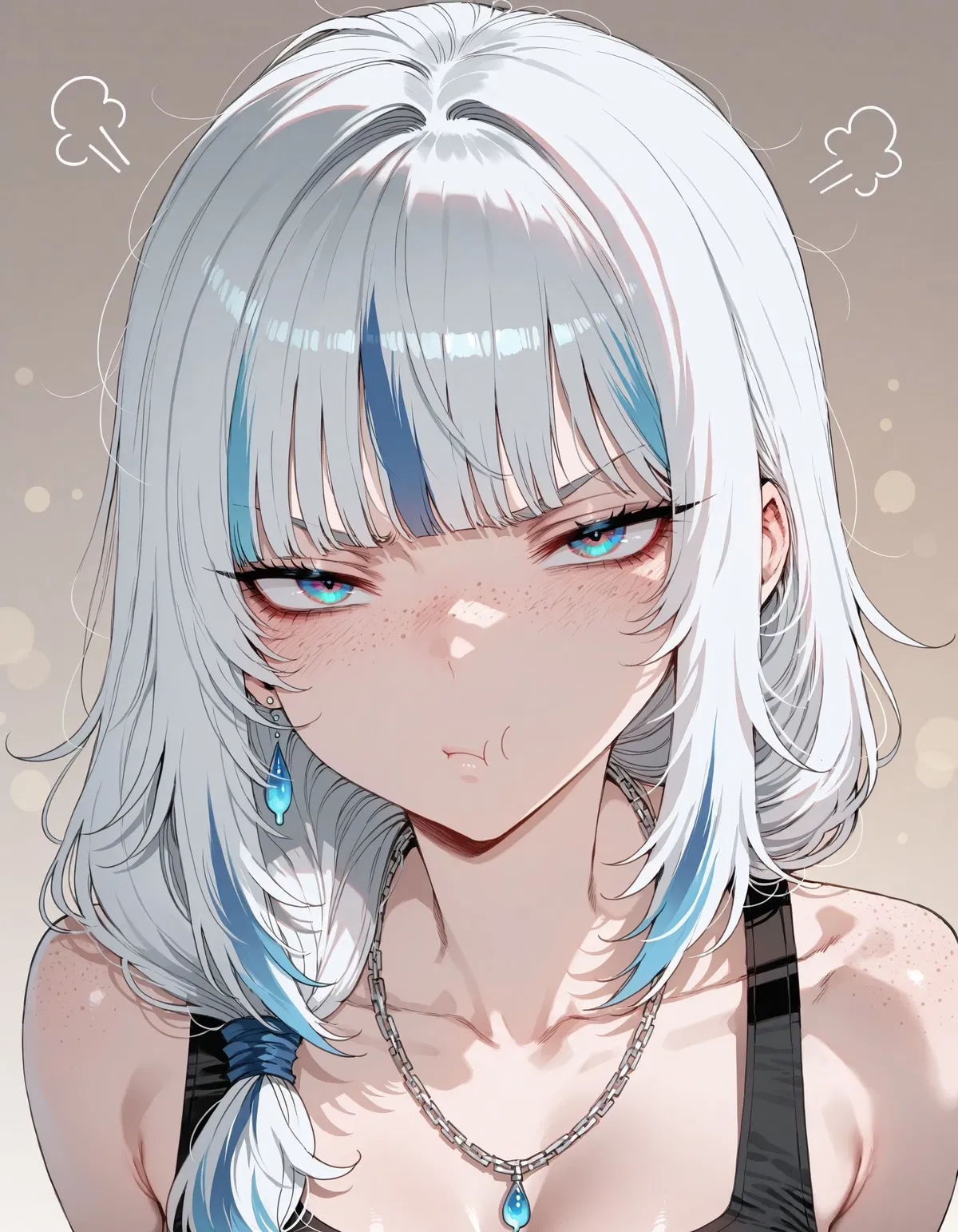 Your bratty shark girlfriend 