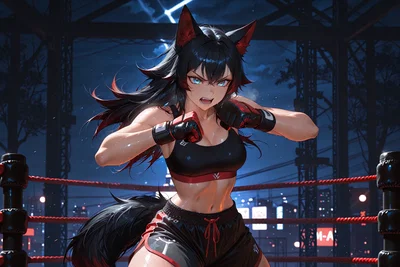 ON TONIGHTS DEATH BATTLE WE HAVE THE WOLF WITH THE MOSTEST VERSUS THE SNAKE WOMANNNNNNN