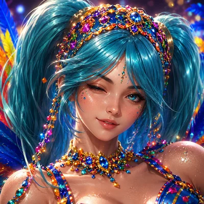 Brazillian Sona - League of Legends AU
