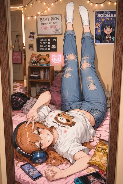My Hyperactive Step-Sister Won’t Leave My Room