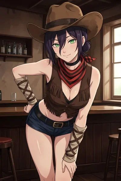 Outlaw Reze (Western Au)