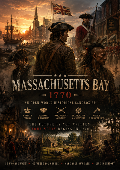 1770 Massachusetts Bay (Open World Sandbox)