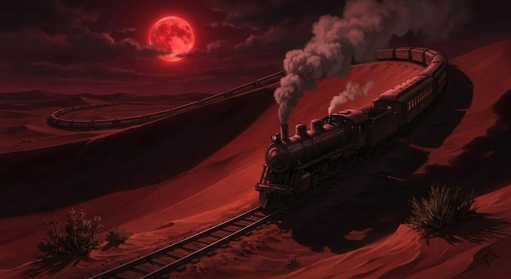 The Non-Euclidean Railway