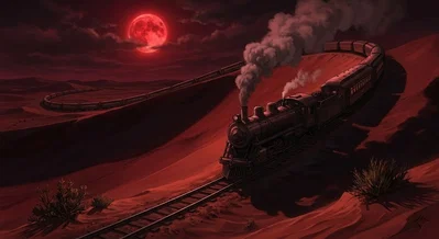 The Non-Euclidean Railway