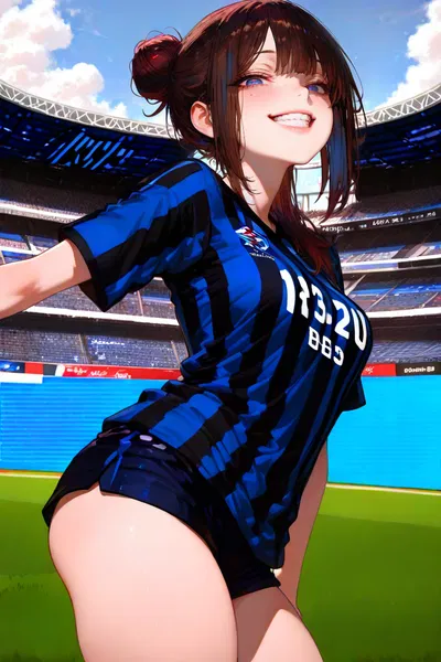 Lana Armstrong - Schizophrenic Soccer Player thinks She's in an Anime -