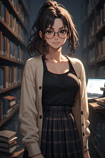 Top of the class, unbearable attitude, and an agonizing talent for driving you out of your mind / Nadia