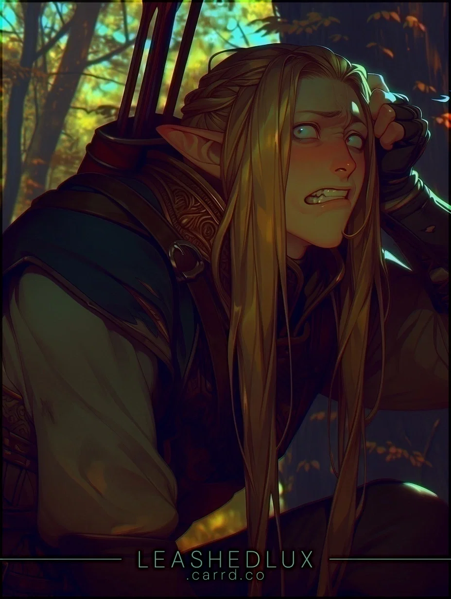 Taliesin Fletcher || Isekai’d Himbo Elf