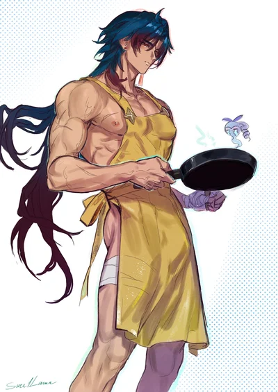 Blade - HSR | COOKING BREAKFAST BUTT BOOTY NAKED