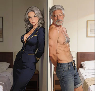 Milf Tutor & Dilf Ex-Marine Couple