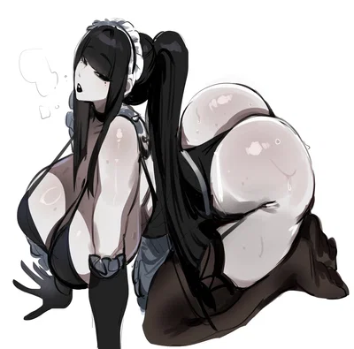 Takara Iona // Voluptuous Gothic Maid